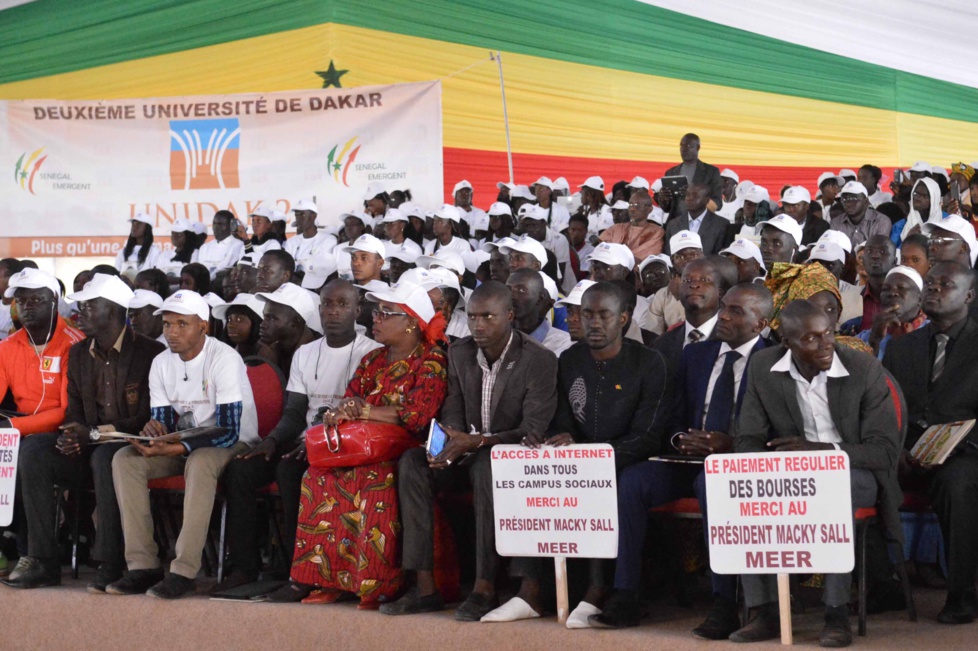 Les images de la cérémonie de pose de la première pierre de la deuxième université de Dakar