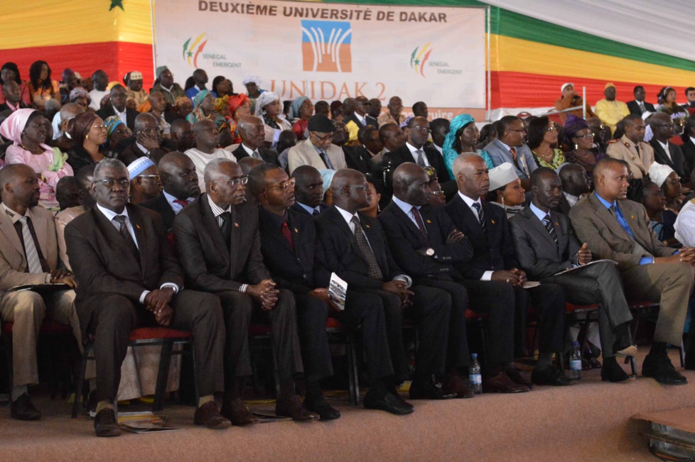 Les images de la cérémonie de pose de la première pierre de la deuxième université de Dakar