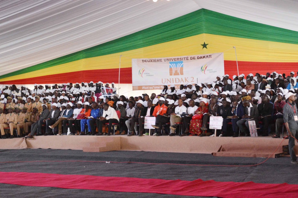 Les images de la cérémonie de pose de la première pierre de la deuxième université de Dakar