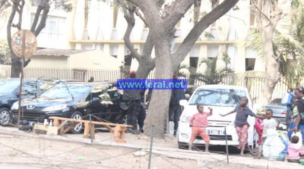Sit-in devant le ministère de la Justice : Toussaint Manga et Marie Sow Ndiaye interpellés par la police