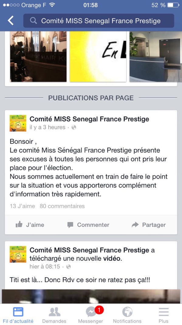 Paris: La polémique enfle après l'annulation de Miss Sénégal Prestige France !