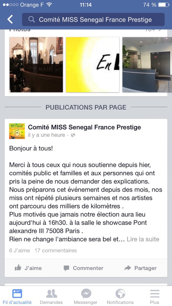 Paris: La polémique enfle après l'annulation de Miss Sénégal Prestige France !