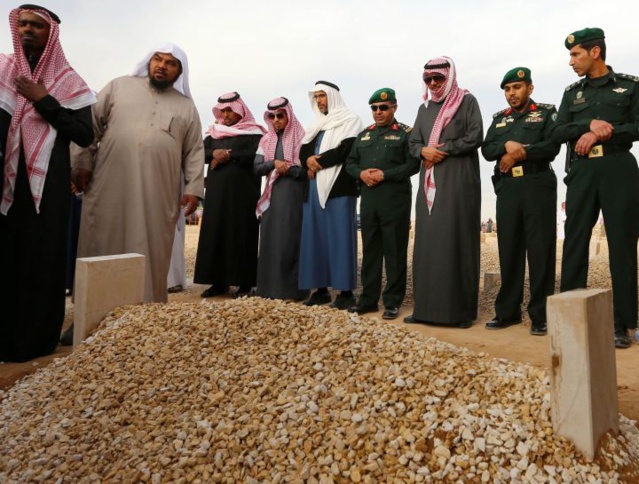 L'enterrement du roi Abdallah d'Arabie Saoudite
