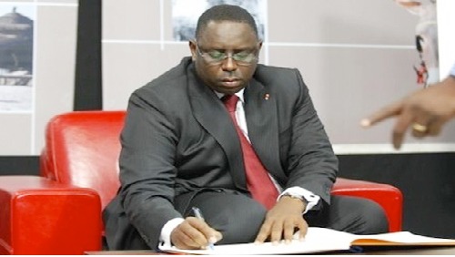 Note à l’attention du président de l’Amicale des administrateurs civils du Sénégal