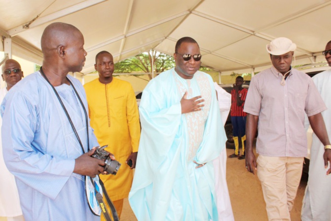 Photos / Déthié Fall, président du PRP, chez le Khalife général des Mourides, Serigne Mountakha