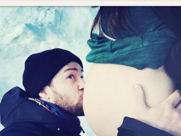 Justin Timberlake futur papa heureux, Kanye West déjà comblé par North