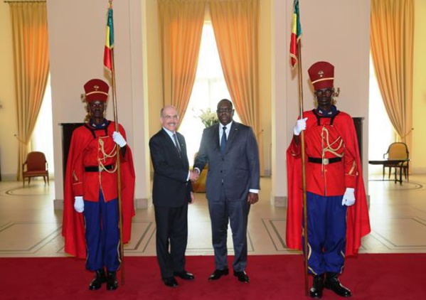 L’Ambassadeur James P. Zumwalt a présenté ses Lettres de Créances au Président Macky Sall