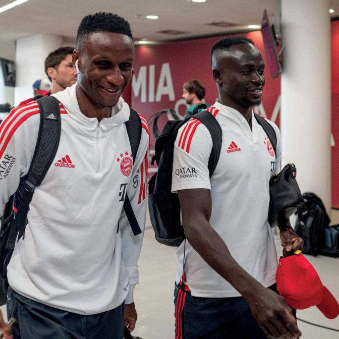 Football / Bayern : Le groupe convoqué pour la pré-saison avec Sadio Mané et Bouna Sarr