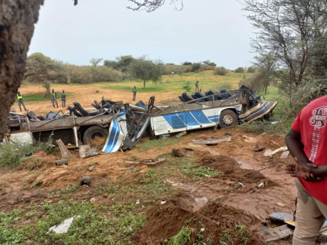 Accident tragique à la sortie de Nguène Sarr: Le bilan fait état de  23 morts et de plus de 50 blessés