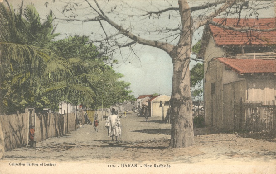 La rue Raffenel Dakar