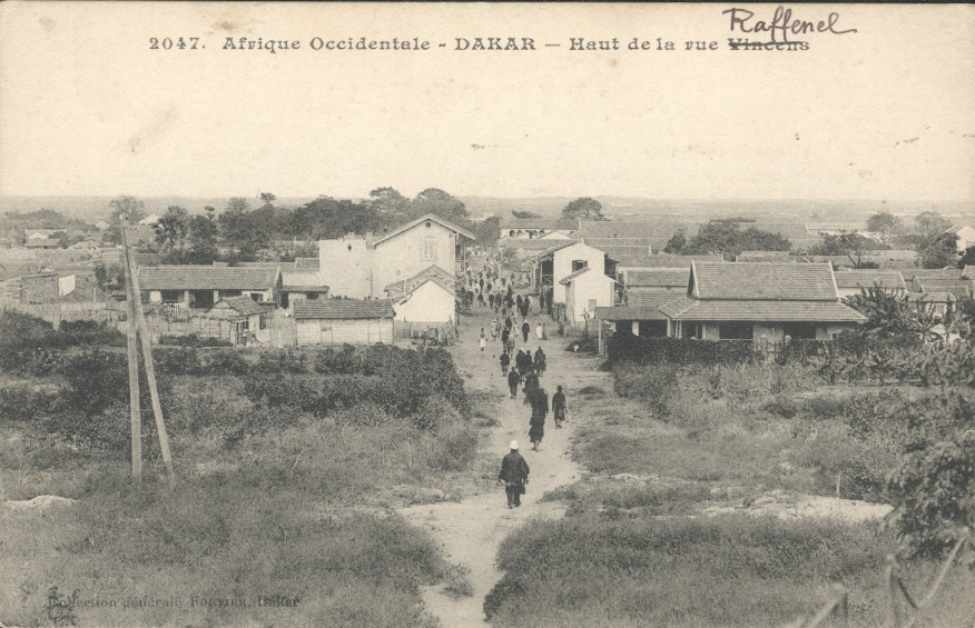 La rue Raffenel Dakar