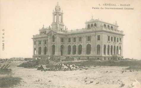 Le palais présidentiel de Dakar