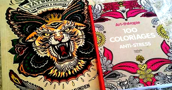 Livres à colorier pour les enfants - Déstressant - Animal
