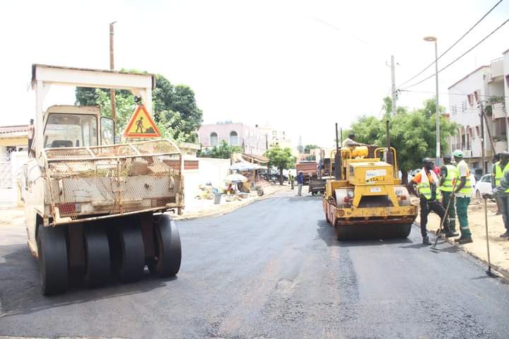 Photos/ Commune de Mermoz-Sacré-Cœur: Visite de chantiers du maire de Dakar, Barthélemy Dias Photos/ Commune de Mermoz-Sacré-Cœur: Visite de chantiers du maire de Dakar, Barthélemy Dias