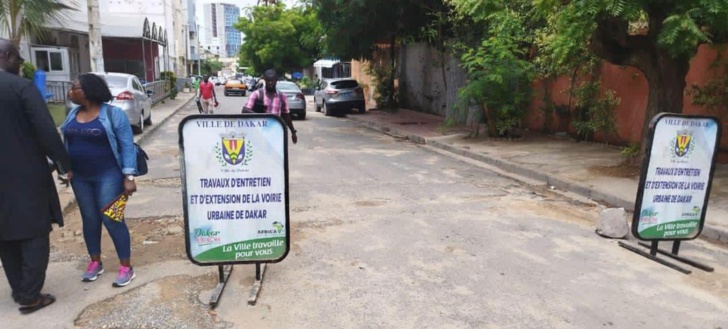 Photos/ Commune de Mermoz-Sacré-Cœur: Visite de chantiers du maire de Dakar, Barthélemy Dias Photos/ Commune de Mermoz-Sacré-Cœur: Visite de chantiers du maire de Dakar, Barthélemy Dias
