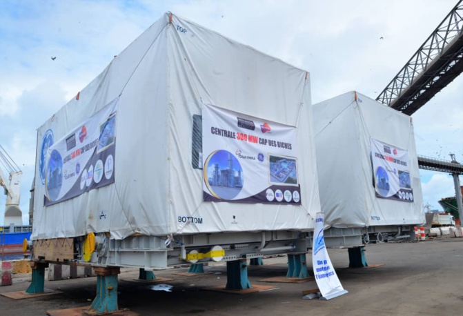 Réception des premières turbines : West African Energy lance sa centrale électrique du Cap des Biches de 300 mégawatts