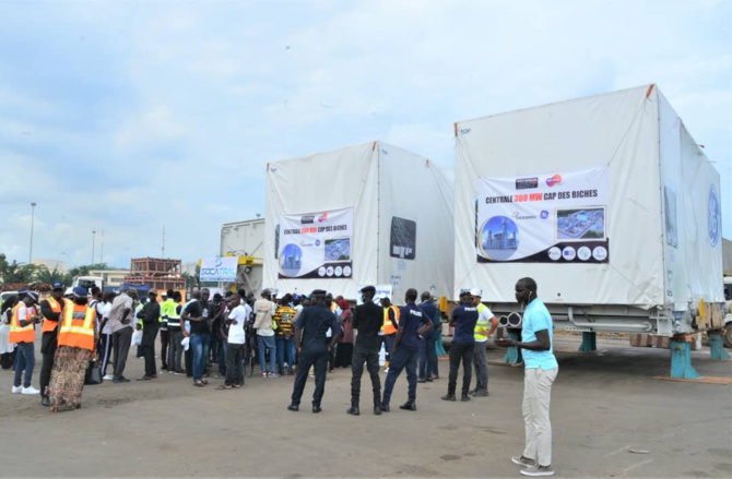 Réception des premières turbines : West African Energy lance sa centrale électrique du Cap des Biches de 300 mégawatts