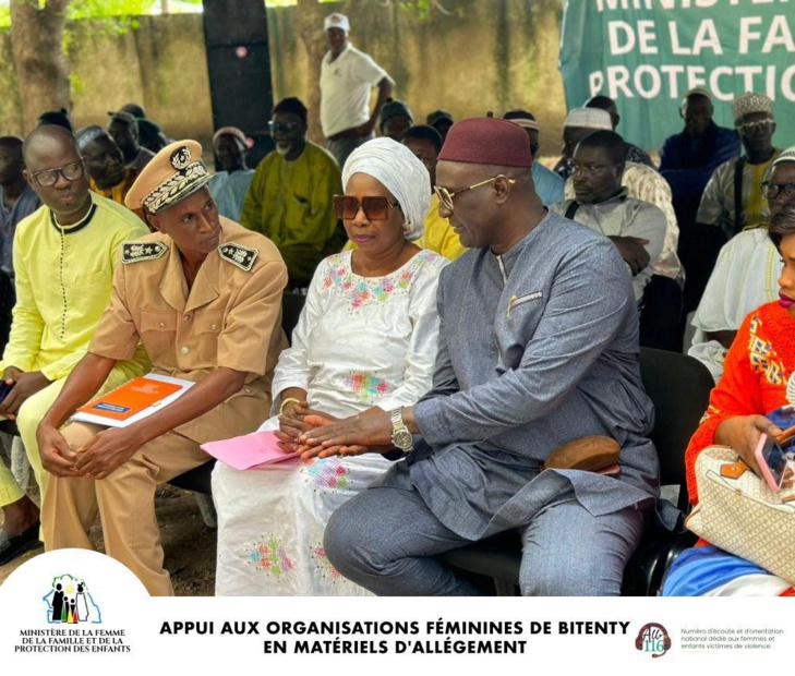 Toubacouta: Les femmes rescapées du naufrage de Bitenty appuyées en matériels d'allégement Toubacouta: Les femmes rescapées du naufrage de Bitenty appuyées en matériels d'allégement