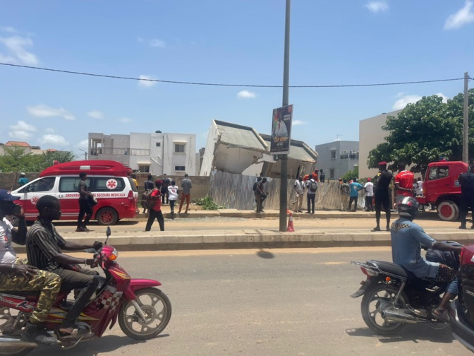 Drame à Cité Sipres de Rufisque: Un bâtiment en reconstruction s’est effondré Drame à Cité Sipres de Rufisque: Un bâtiment en reconstruction s’est effondré