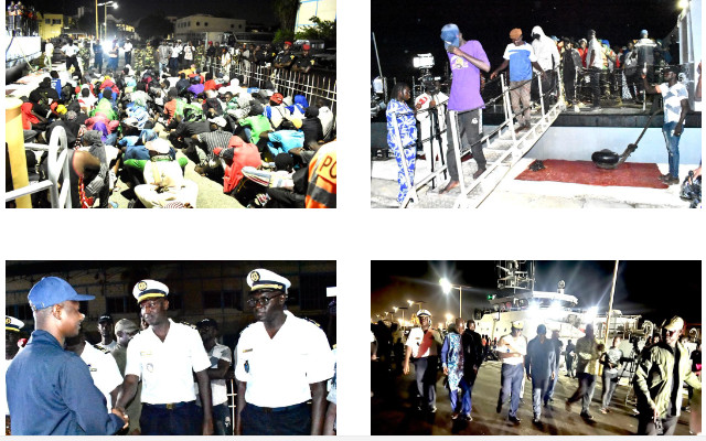 Antoine Diome avertit les convoyeurs: " Ce sont des trafiquants et la loi s’appliquera sans concession" Antoine Diome avertit les convoyeurs: " Ce sont des trafiquants et la loi s’appliquera sans concession"