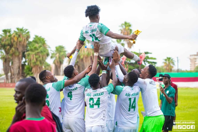 Football :  L’ASC Jaraaf bat le Stade de Mbour  2 buts à 1 et remporte la Coupe du Sénégal