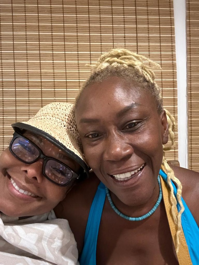 Janet Jackson passe ses vacances  chez Oumou Wane