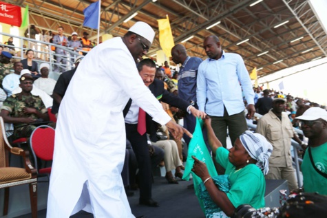 Photos - Stade Aline Sitoe Diatta: Le nouveau bijou de Ziguinchor inauguré par le Président Macky Sall 