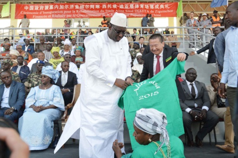 Photos - Stade Aline Sitoe Diatta: Le nouveau bijou de Ziguinchor inauguré par le Président Macky Sall 