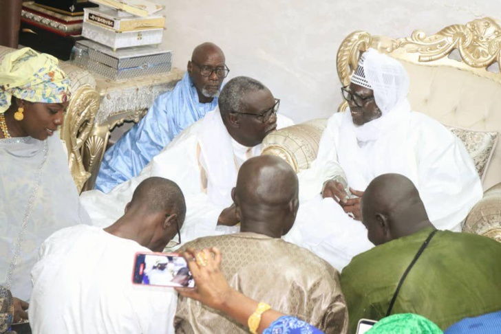 En prélude au grand Magal de Touba : Dr Fatou DIANE GUEYE, Ministre de la Femme, reçue par le khalife général des mourides, Serigne Moutakha Mbacké, ce mardi