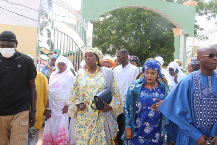 En prélude au grand Magal de Touba : Dr Fatou DIANE GUEYE, Ministre de la Femme, reçue par le khalife général des mourides, Serigne Moutakha Mbacké, ce mardi