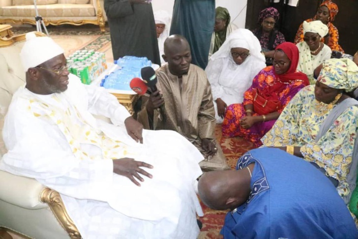 En prélude au grand Magal de Touba : Dr Fatou DIANE GUEYE, Ministre de la Femme, reçue par le khalife général des mourides, Serigne Moutakha Mbacké, ce mardi