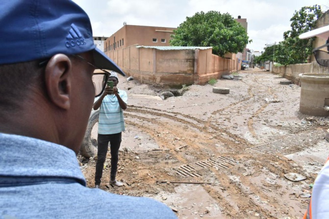 Bon fonctionnement des ouvrages de l’ONAS: Après les fortes pluies, Yoff, Grand Yoff, Parcelles Assainies…au sec