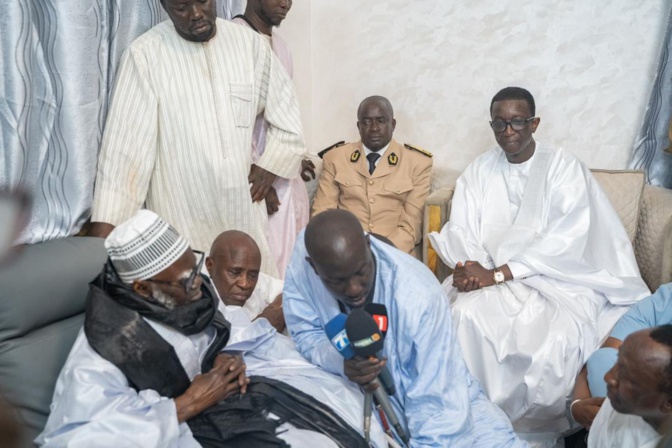 Prélude au Magal  de Touba 2023 : Retour sur la visite du Premier Ministre Amadou Ba chez les guides religieux