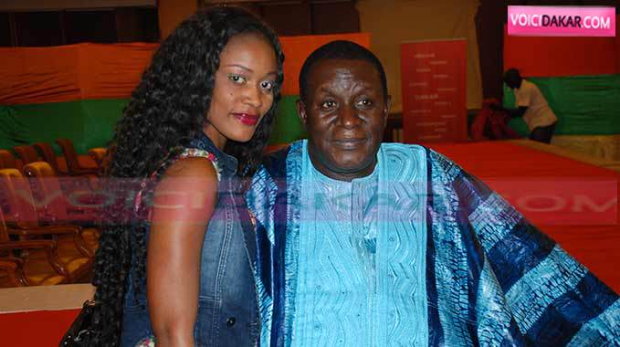 Moise Ambroise Gomis et Mame Diarra en couple