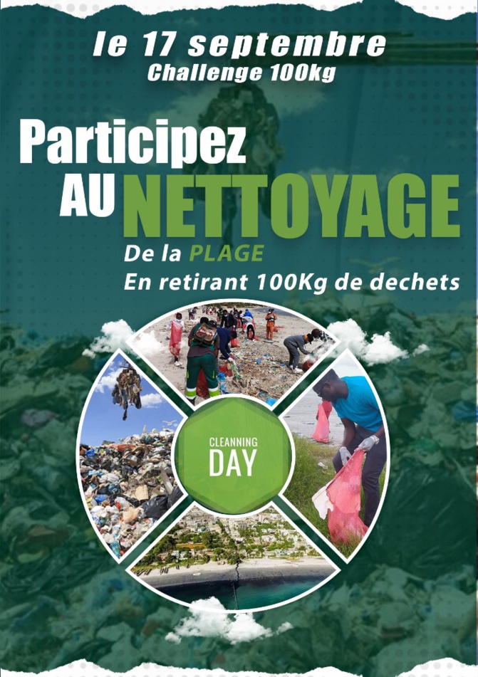 World Clean Up Day : La communauté de la Baie de Hann, organise sa journée de nettoyage de leur plage, le 17 septembre 2023