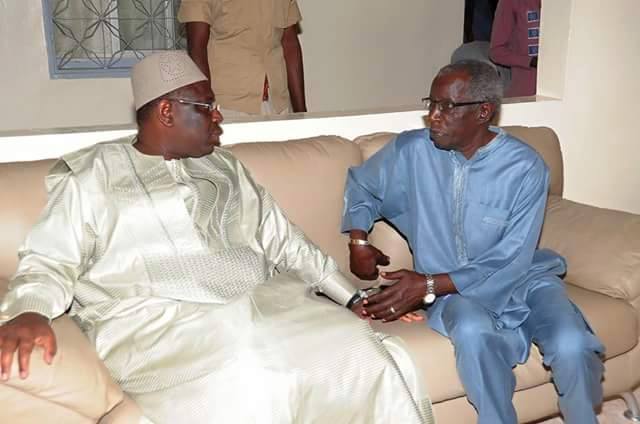 Macky Sall chez l'honorable Becaye Diop