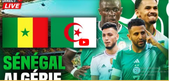 En match amical : L’Algérie bat le Sénégal 1 but à 0
