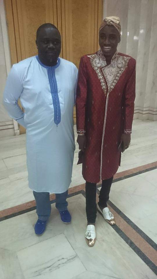 Wally Seck et son percussionniste Lamine Nar