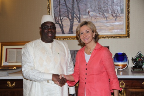 Valérie Pécresse reçue en audience par le président Macky Sall