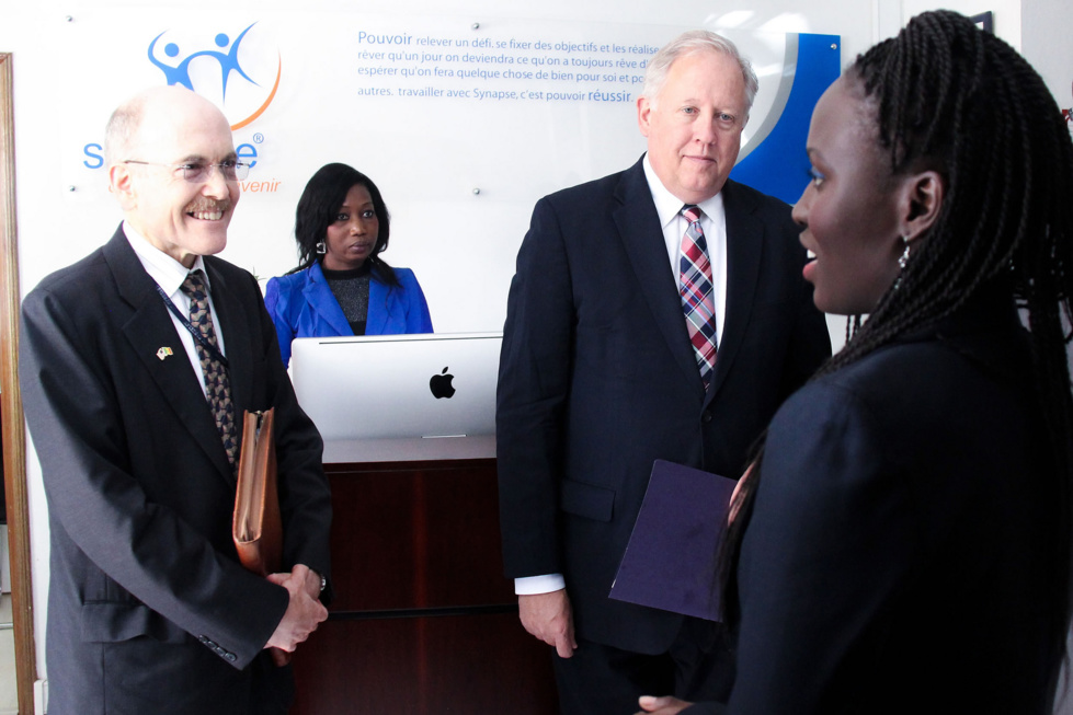 VISITE DE M. THOMAS SHANNON À TAGG-AT Synapsecenter Dakar