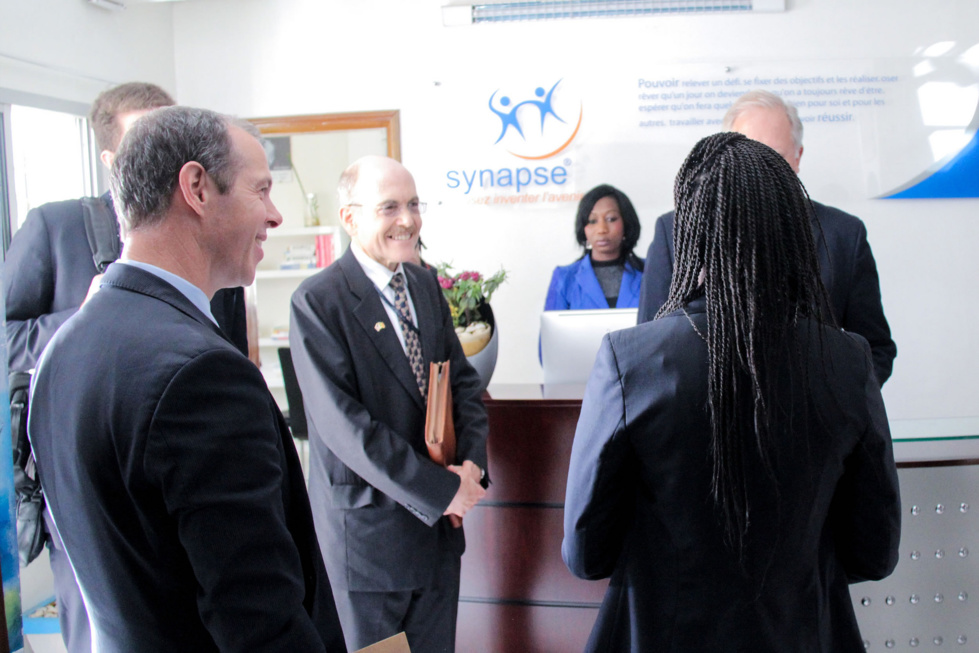 VISITE DE M. THOMAS SHANNON À TAGG-AT Synapsecenter Dakar