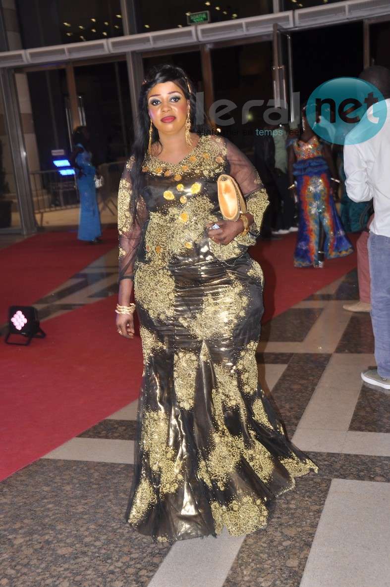 Oumy Gaye, miss Jongoma 2012, à l'anniversaire de Titi