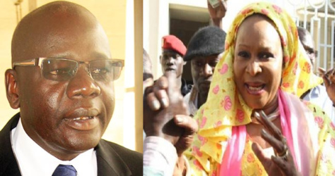 Maf de Liberté 6 : Emouvantes retrouvailles entre Me Djibril War et Aida Ndiongue