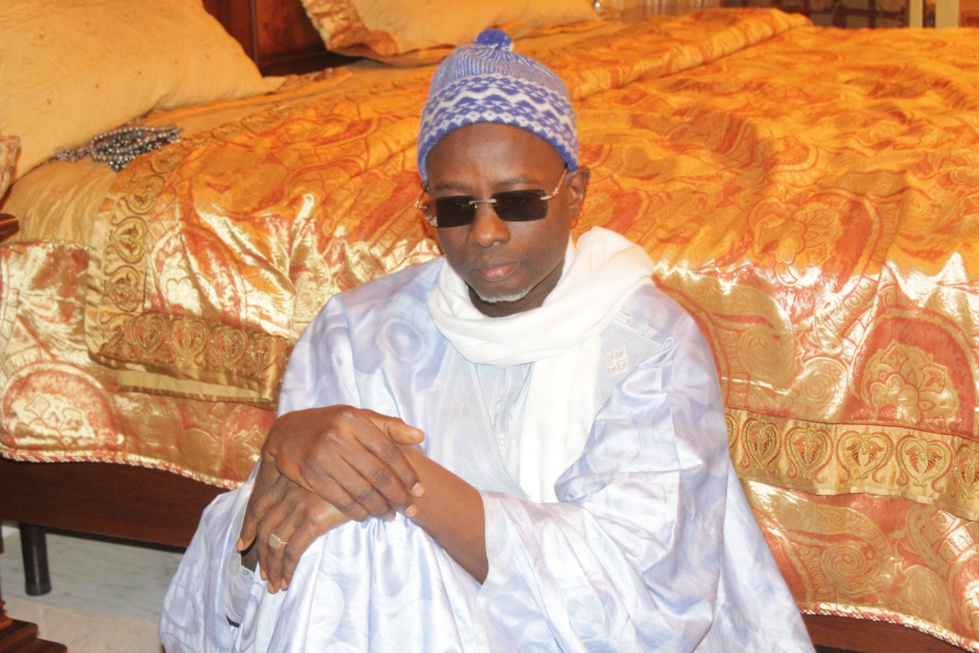 Vidéo et Photos de la visite de Serigne Cheikh Abdou Khadre Mbacké chez Pape Diop