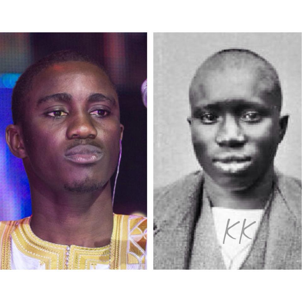 Photo: la ressemblance frappante de Waly Seck et son grand père. Regardez