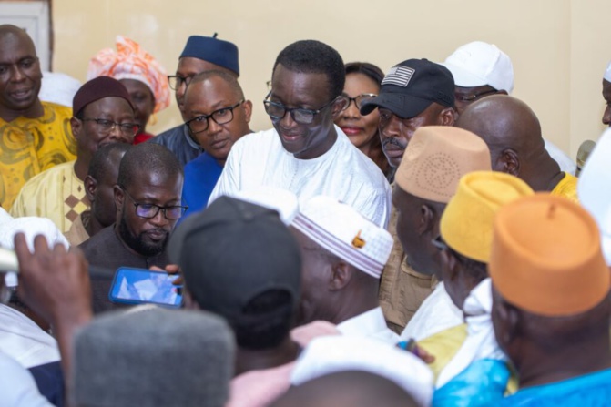 Amadou Bâ reçoit des imams, des délégués de quartier…
