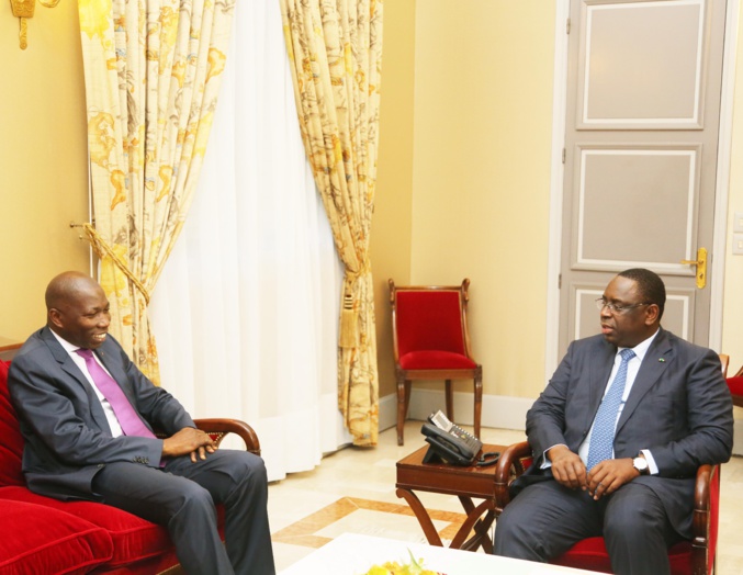 Macky Sall reçoit Domingo Simoes Pereira, Premier ministre bissau-guinéen 