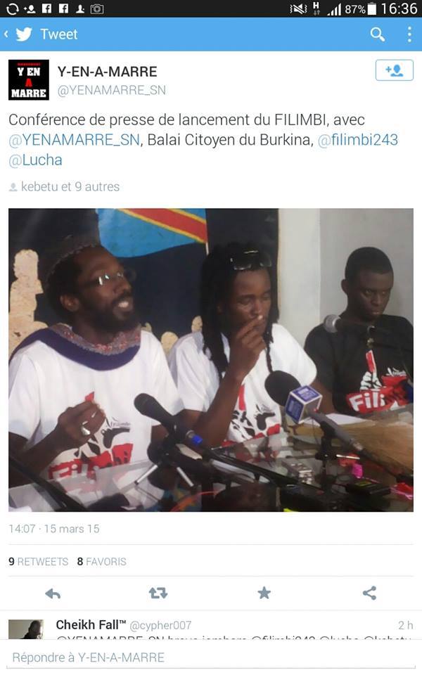 Malal Talla, Aliou Sané et Fadel Barro arrêtés à Kinshasa (Leral)