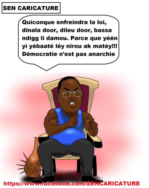 Urgent: Macky menace le PDS et Me Wade dans une nouvelle vidéo « l'Etat de droit sera garanti quel qu’en soit les circonstances.. »