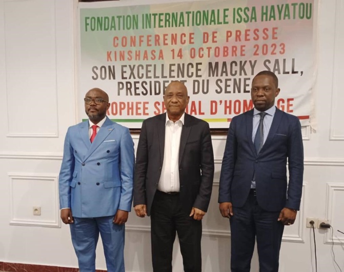 Le Président Macky Sall, lauréat du Trophée spécial pour le Leadership et la Paix en Afrique : L’hommage de M Anoï Niniba Castro, présidentt de la Fondation Issa Hayatou